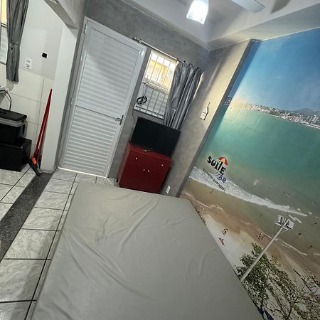 Suite Mar 210 - Economica E Compacta - Praia Do Morro - Predio Frente Mar Com Elevador, Atravessou A Avenida, Ja Esta Na Praia - Garagem - Internet グアラパリー エクステリア 写真