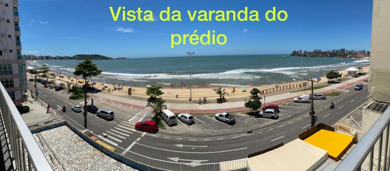 Suite Mar 210 - Economica E Compacta - Praia Do Morro - Predio Frente Mar Com Elevador, Atravessou A Avenida, Ja Esta Na Praia - Garagem - Internet グアラパリー エクステリア 写真