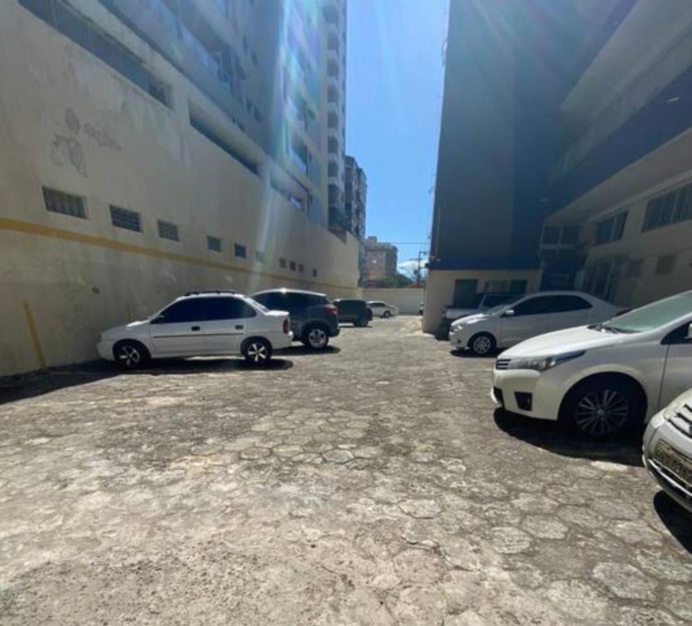 Suite Mar 210 - Economica E Compacta - Praia Do Morro - Predio Frente Mar Com Elevador, Atravessou A Avenida, Ja Esta Na Praia - Garagem - Internet グアラパリー エクステリア 写真