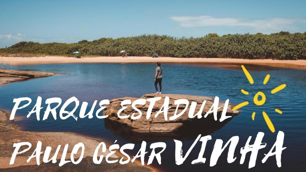 Suite Mar 210 - Economica E Compacta - Praia Do Morro - Predio Frente Mar Com Elevador, Atravessou A Avenida, Ja Esta Na Praia - Garagem - Internet グアラパリー エクステリア 写真