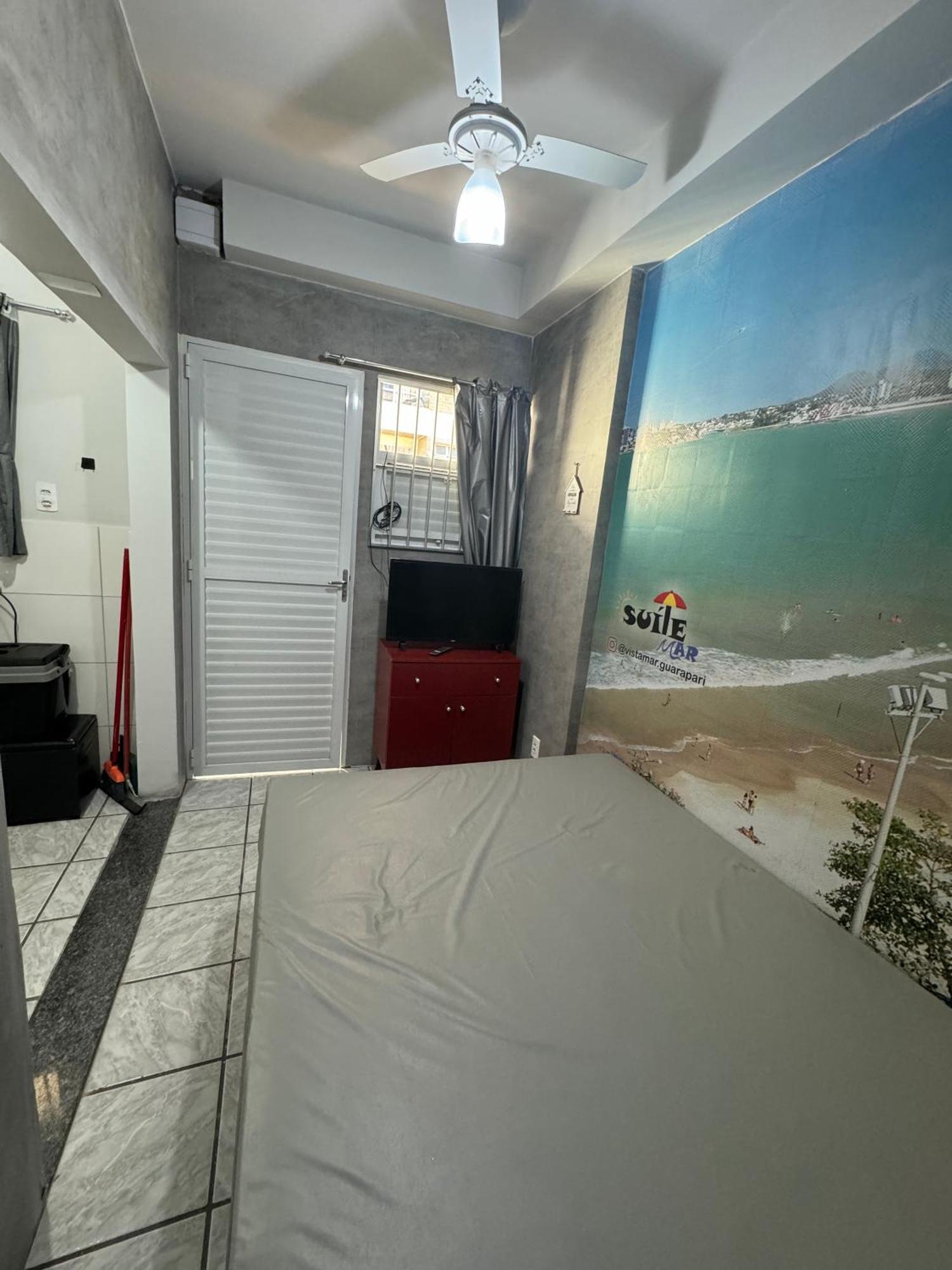 Suite Mar 210 - Economica E Compacta - Praia Do Morro - Predio Frente Mar Com Elevador, Atravessou A Avenida, Ja Esta Na Praia - Garagem - Internet グアラパリー エクステリア 写真