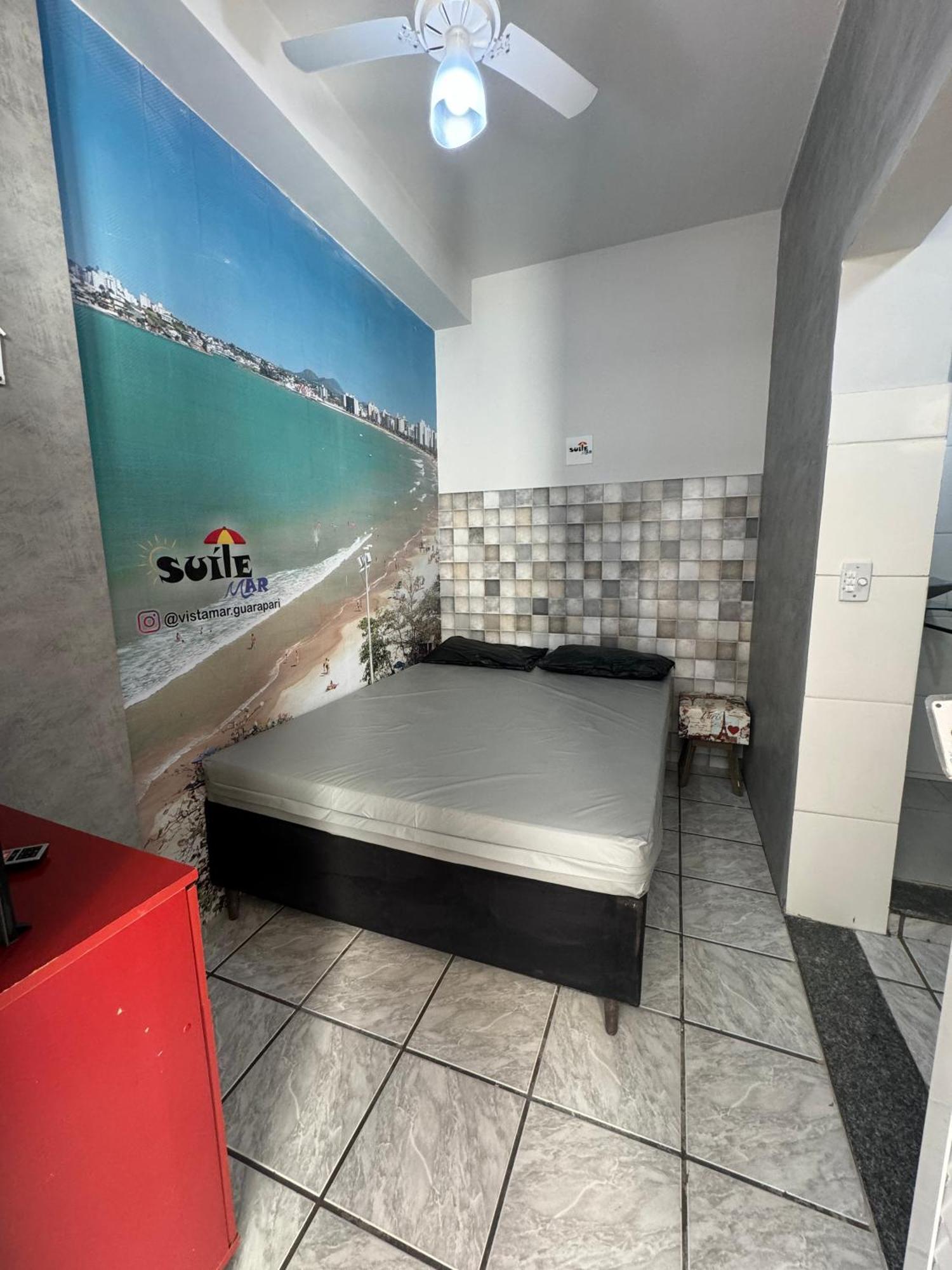 Suite Mar 210 - Economica E Compacta - Praia Do Morro - Predio Frente Mar Com Elevador, Atravessou A Avenida, Ja Esta Na Praia - Garagem - Internet グアラパリー エクステリア 写真